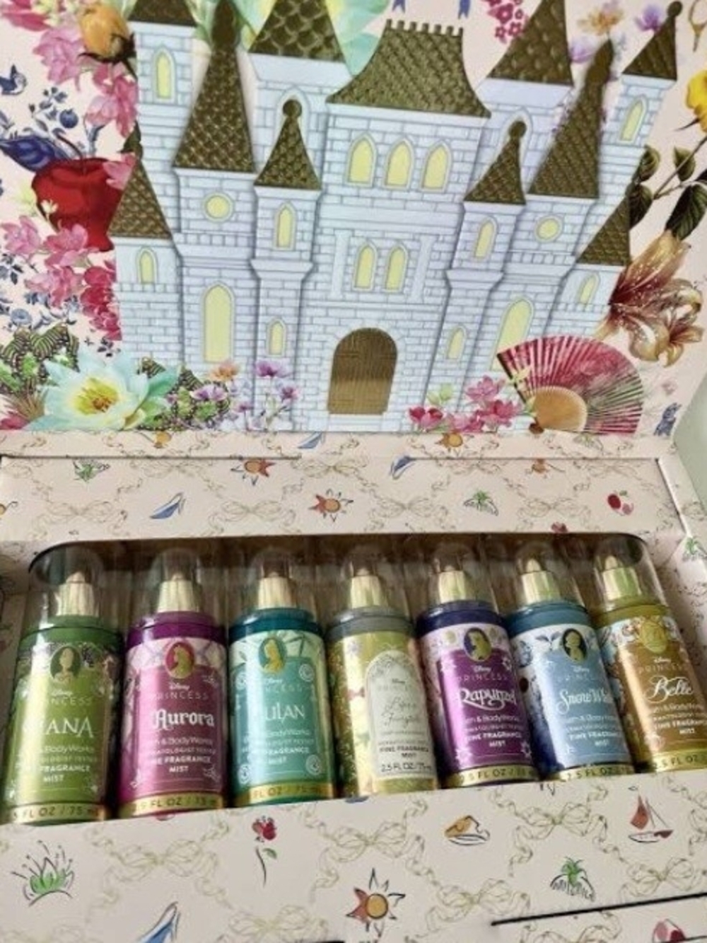 Disney Princess Fragrance Mist Set - Multicolor
